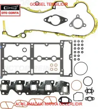 Takim Conta Teflon Keçeli   Astra H-corsa C-combo  1.3cdti /z13dt  Euro4 1606458/ 1606456 resmi