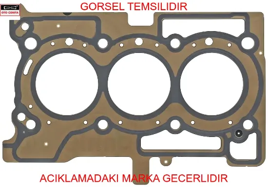 Silindir kapak contası clıo ıv 12 captur ı 13 symbol ııı 14 sandero ıı 12 logan mcv ıı 15 0.9tce h4b otoconta 110447100r/ 110440955r resmi