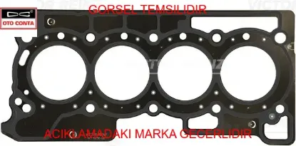 Silindir kapak contası captur 13 clıo ıv 12 megane ıv 16 duster 14 dokker 12 juke 10 pulsar 14 qashq otoconta 110449745r resmi