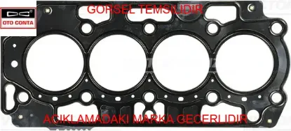 Sılındır kapak contası 1.5mm 5 centık astra l-corsa f-combo e 19 crossland x 17 grandland x 18 d15dt otoconta jx6q6051eb/ 2189877/ 9824494080 resmi