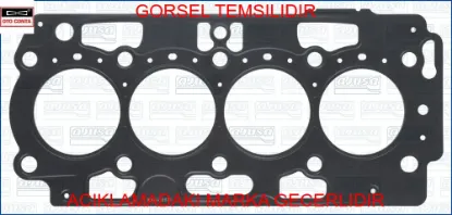 Sılındır kapak contası 1.35mm 1 centık astra l-corsa f-combo e 19 crossland x 17 grandland x 18 d15d otoconta jx6q6051cb/ 2189872/ 9824493880 resmi