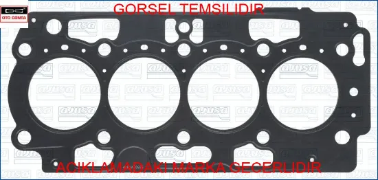 Sılındır kapak contası 1.35mm 1 centık astra l-corsa f-combo e 19 crossland x 17 grandland x 18 d15d otoconta jx6q6051cb/ 2189872/ 9824493880 resmi