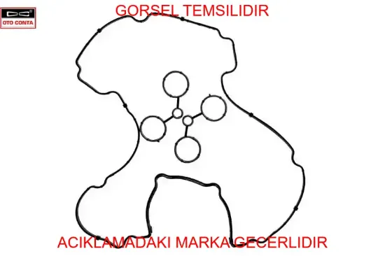 Kulbutor kapak contası grandland-207-208-308-508-3008-5008 c4-c5-ds3-ds4 1.6 thp mını n14 r55 r56 r5 otoconta 0249.E6/ 0249.E7/ 11127572851 resmi