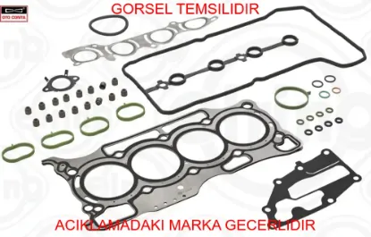 Motor üst takım contası megane ıv 16 duster 14 lodgy 12 logan ıı 16 fluence 09 juke 10 1.6sce h4m su otoconta 101013490r resmi