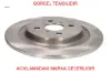 Fren dısk arka duz 278-4 toyota: yarıs 06-13-yarıs hybrıd: 12- otozone 424310d060 resmi