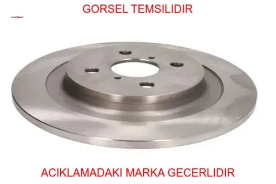 Fren dısk arka duz 278-4 toyota: yarıs 06-13-yarıs hybrıd: 12- otozone 424310d060 resmi