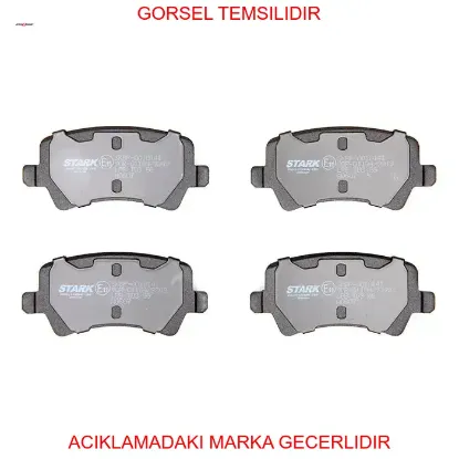 Arka fren balatası s-max 09> 06> galaxy ııı 06> s60 10> s80 06> v60 -v70 06> xc60 08>xc70 06> range otozone 6g912m008fd/ 30794554/ lr027129 resmi