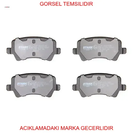 Arka fren balatası s-max 09> 06> galaxy ııı 06> s60 10> s80 06> v60 -v70 06> xc60 08>xc70 06> range otozone 6g912m008fd/ 30794554/ lr027129 resmi
