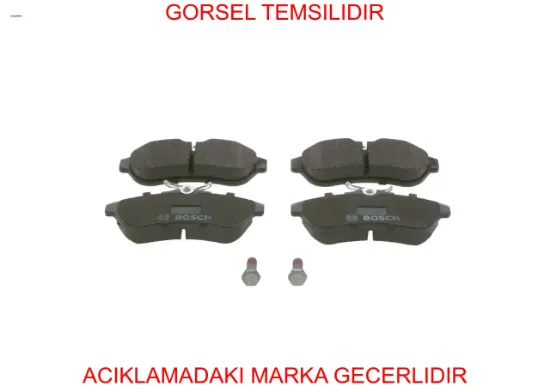 Cıtroen c2-c3 ön balata otozone 1611334680 resmi