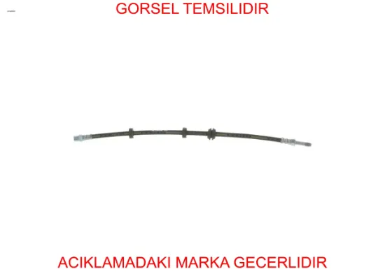 Ön fren hortumu caddy ıı 1.4-1.4 16v 95-04 golf ıı 1.6 95-97 1.9 sdı-1.9 tdı 95-04 otozone 1h0611701/ 6k0611701 resmi