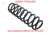 Helezon yayı arka seat c rdoba ıı saloon 6l2 02-09 1.2-1.4-1.4 tdı-1.6-1.6 16v-1.9 sdı-1.9 tdı otozone 6q0511115bh resmi