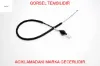 Gaz teli clıo symbol 1.5 dzl. 1303029 otozone 7700802692 resmi