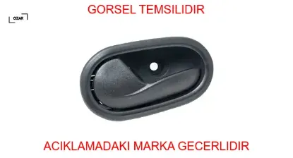Sandero kapı iç açma kolu-sol krom ozar 806717698r resmi