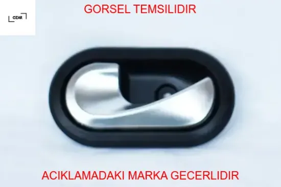 Logan kapı iç açma kolu krom-sağ ozar 8200735219 resmi