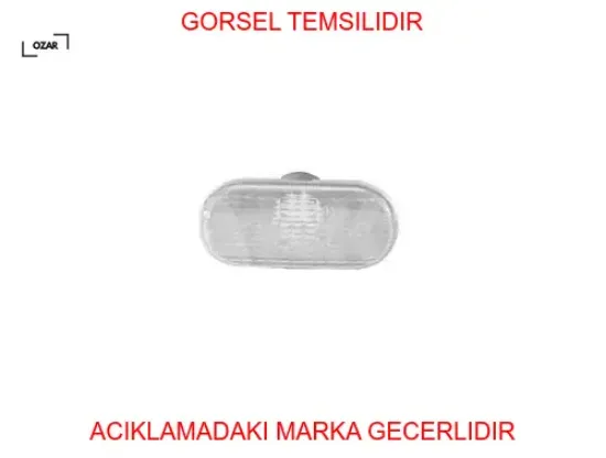 Çam.y.sin. Lambası megane-lag.-safr. Siyah gövdeli -contalı-beyaz e.m. Ozar 7700822136 resmi