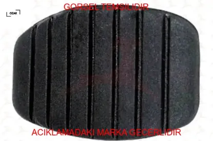 Clıo ııı fren-debriyaj pedal lastiği ozar 8200183752 resmi