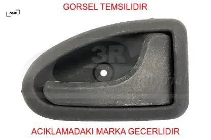 Kapı iç açma kolu sağ - r clıo ıı ozar 7700434717 resmi
