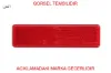 Master ıı / trafıc ıı / movano arka tampon reflektörü ozar 7700353184 resmi