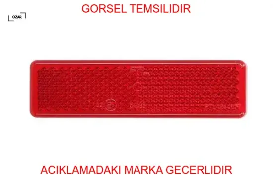 Master ıı / trafıc ıı / movano arka tampon reflektörü ozar 7700353184 resmi
