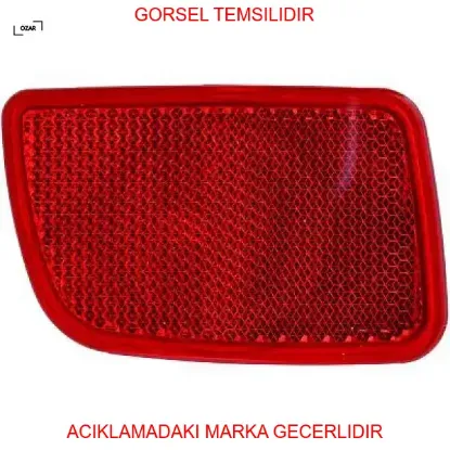 Master ııı / trafıc ııı / movano arka tampon reflektörü sol ozar 8200152642 resmi