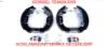Arka Fren Pabucu Fiat Egea / 500 L  (77367099) 77367099 resmi