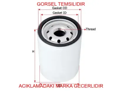 Yağ filtresi. Peugeot  12707246 resmi