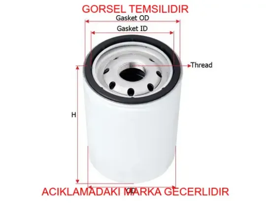 Yağ filtresi. Peugeot  12707246 resmi