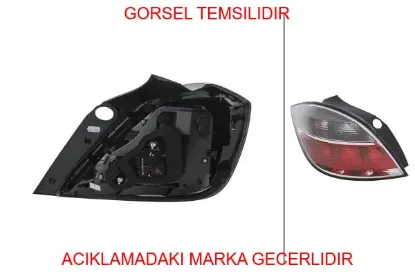 Arka lamba peugeot  13222324 resmi