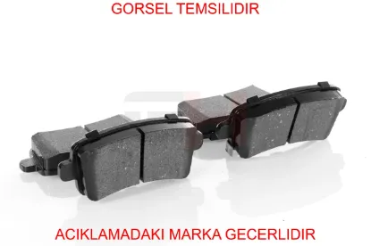 4 balata takımı peugeot  13237752 resmi