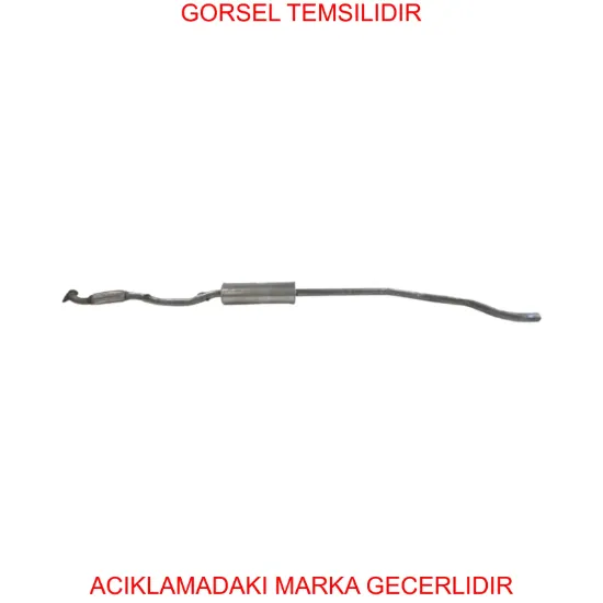 Ön susturucu peugeot  13263398 resmi