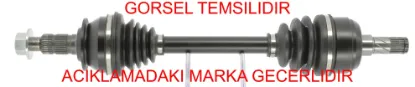 Aks, sol komple astra-j peugeot  13335135 resmi