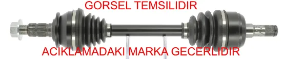 Aks, sol komple astra-j peugeot  13335135 resmi