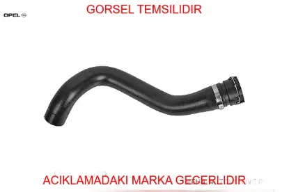 Radyatör hortumu üst  astra j-zafıra c  1.6cdtı opel 1336615/ 13346364 resmi