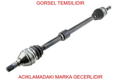 Aks,komple sağ astra-j (a14net/nel ) peugeot  13356123 resmi