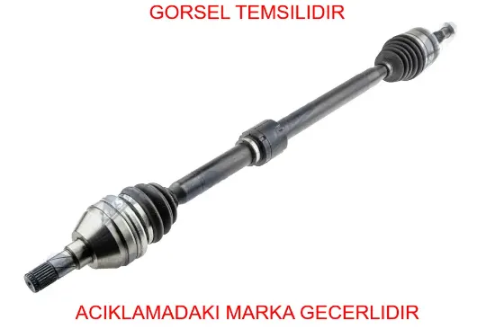 Aks,komple sağ astra-j (a14net/nel ) peugeot  13356123 resmi