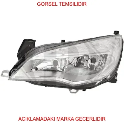 Far komple sol (halojen) 13-astra j   peugeot  13371595 resmi