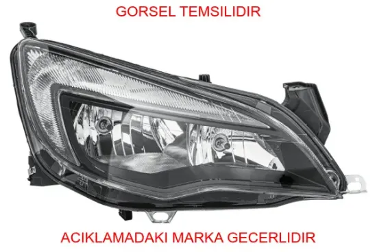 Far Komple Sağ (halojen) 13-astra J Peugeot  PEU13371596 resmi