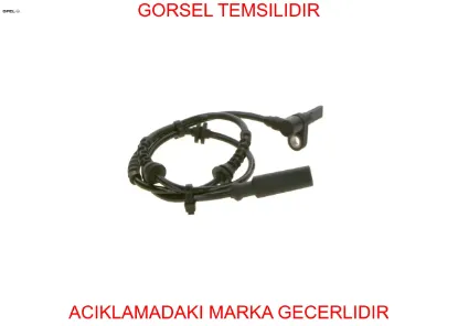 Abs sensoru on corsa d opel 13381153 resmi