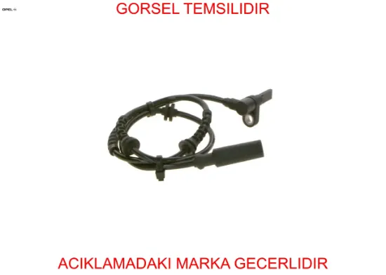 Abs sensoru on corsa d opel 13381153 resmi