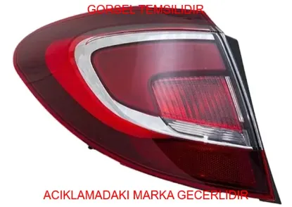 Arka lamba peugeot  13432356 resmi