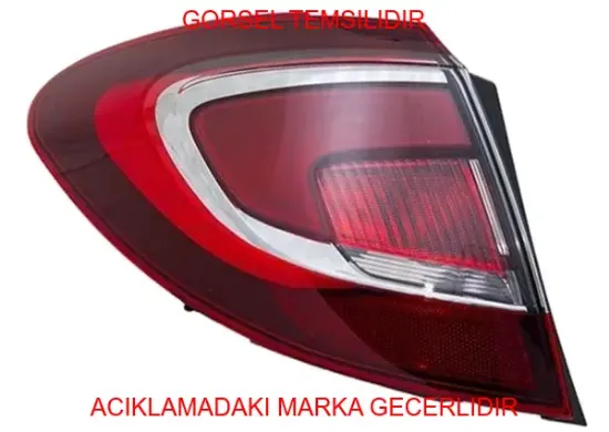 Arka lamba peugeot  13432356 resmi