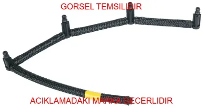 Enjektör Yakit Dönüş Hortumu 407-c4-c5 2.0 -mondeo Iv  2.0 Tdci - Focus C-max 2.0 Tdci 1574.HL resmi