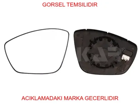 Sol ayna camı 208 peugeot 1607512180 resmi