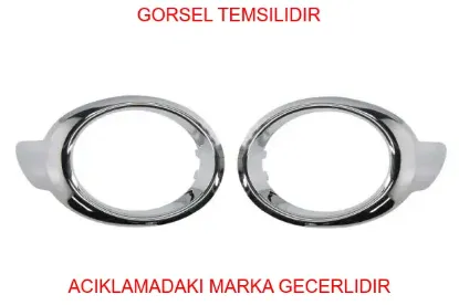 Sis far çerçeve nikelajı partner tepee/berlingo peugeot 1608323880 resmi