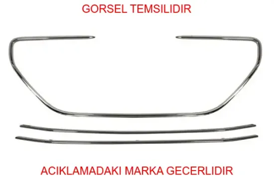 Ön Tampon Çitasi Kromajli 301 Peugeot  1608715980    1608715980 resmi