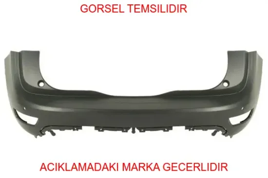 Arka tampon c4 pc2 peugeot 1609617380 resmi