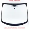 Ön cam  ara ön evaporatör 5008 (t87) 3008 (t84) peugeot  1609858780 resmi