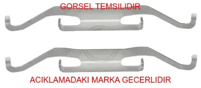 Fren kaliper yayı ön c4- peugeot  1609897880 resmi