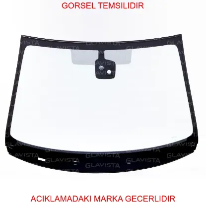 Ön cam 308 t9 yağmur kaptörlü peugeot  1610053180 resmi