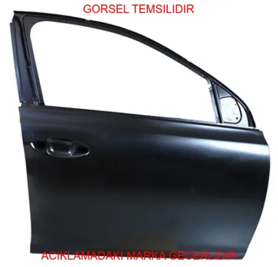 Sağ ön kapı peugeot  1610102180 resmi